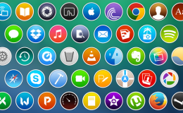 OS X Yosemite Flat Icons