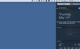 mac notification center do not disturb enabled