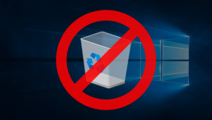 remove recycle bin windows 10 desktop