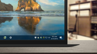 How to Hide the Action Center Taskbar Icon in the Windows 10 Anniversary Update