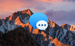 macos sierra messages