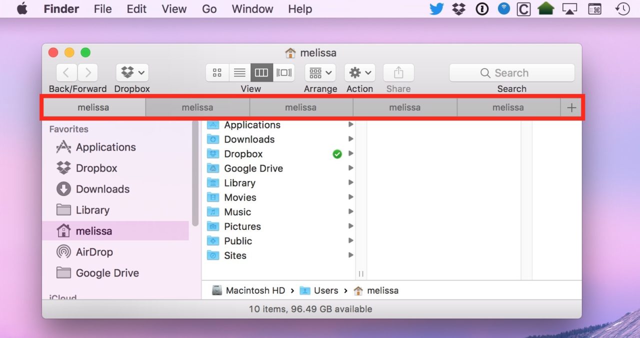 Tab Bar