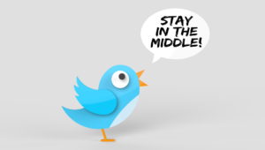 center embedded tweet