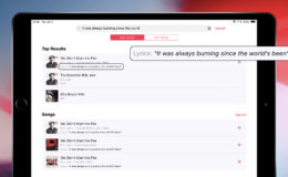 ios 12 search lyrics apple music