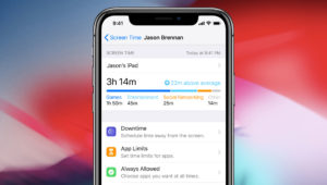 turn off screen time ios 12