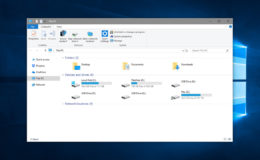 hide empty drives file explorer windows