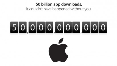 Apple’s iOS App Store Hits 50 Billion Downloads