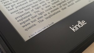 Kindle Paperwhite Time Left in Book