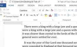 Office Document Location Quick Access Toolbar