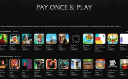 iOS app store pay once and play