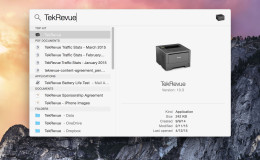 spotlight search results reordered