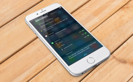 iphone notification center batteries