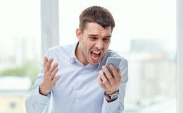 angry smartphone