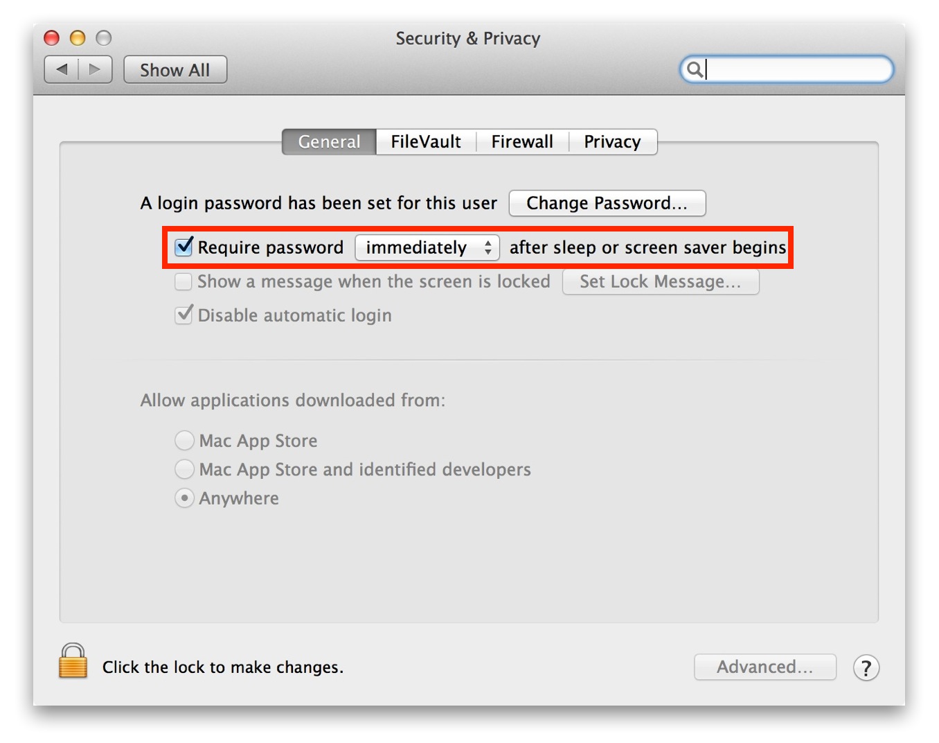 Lock Screen Shortcut Mac