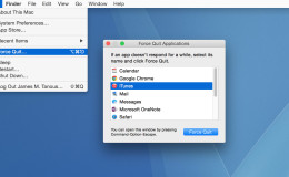 os x force quit menu
