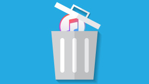 itunes trash can