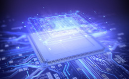 cpu processor glow