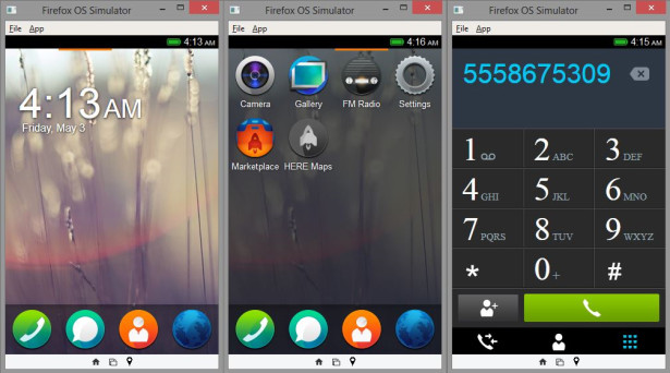 Firefox OS Simulator 3.0