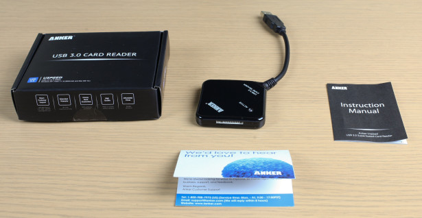 Anker Uspeed USB 3.0 Card Reader Review
