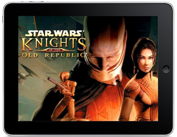 Knights of the Old Republic iPad