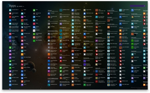 Windows 8.1 All Apps
