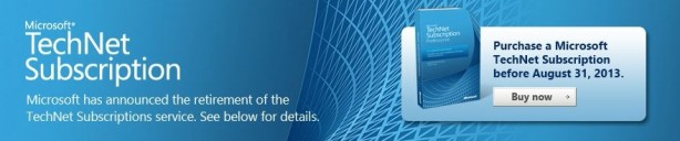 TechNet Shutting Down