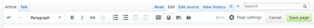 Wikipedia VisualEditor