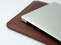 The Mint Cases Rustic MacBook Air Leather Slip Case