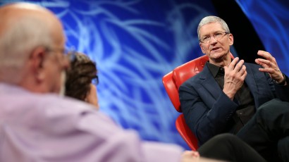 Tim Cook Hints at Apple’s Stance on TV, Wearable Devices at D11