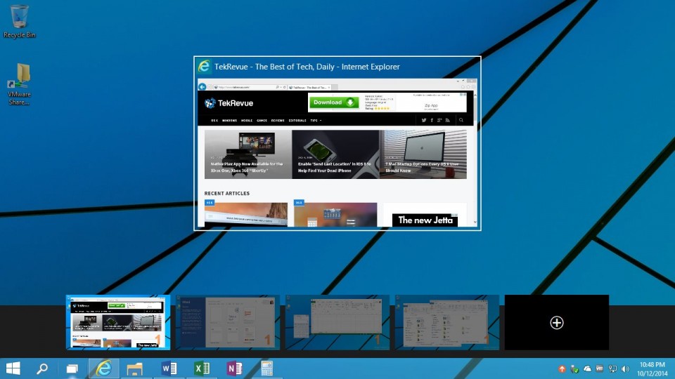 Windows 10 Virtual Desktops