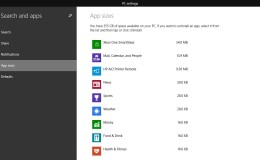 Windows 8 App Sizes
