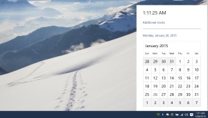 windows 10 new taskbar tray clock