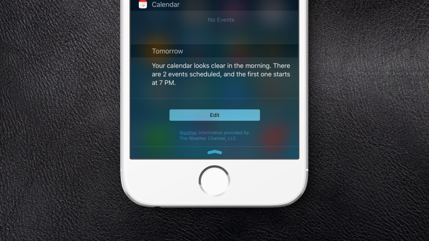 iphone edit notification center widgets