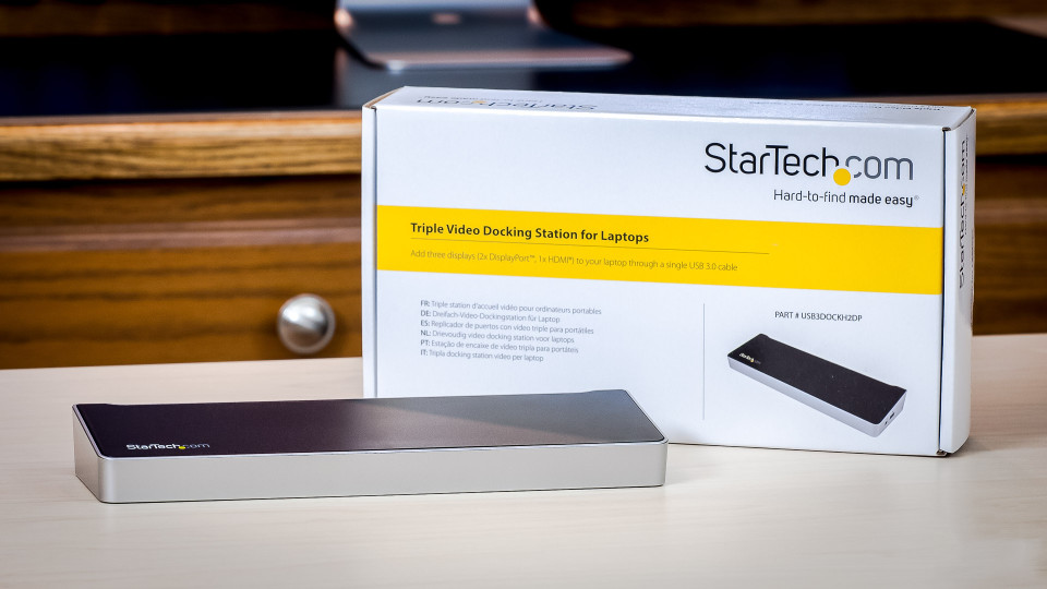 startech triple-video docking station usb 3