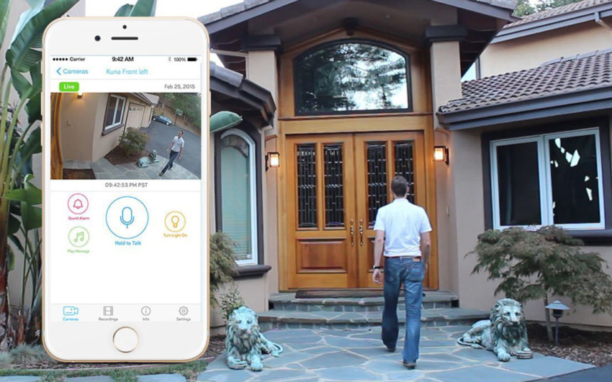 kuna outdoor home security camera