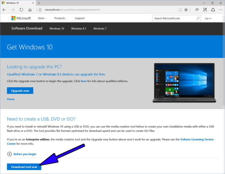 windows 10 download media creation tool