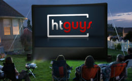 ht guys backyard projector