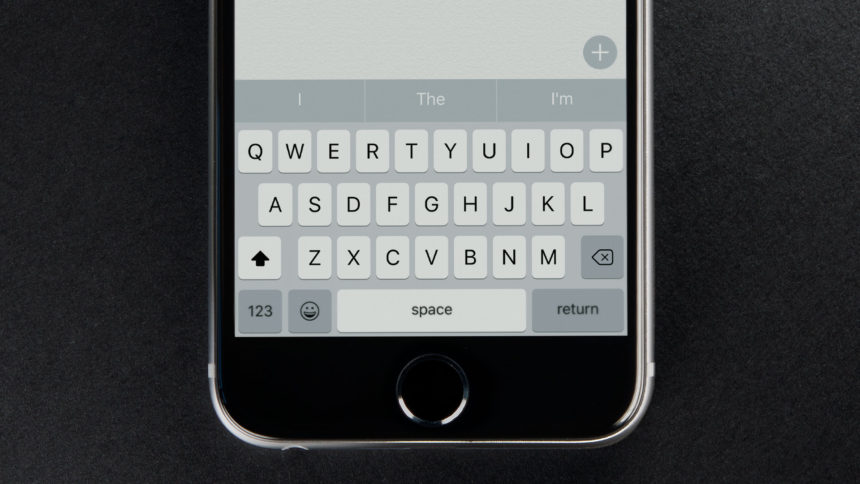 iphone dictation disabled