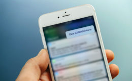 iphone clear all notifications
