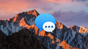 macos sierra messages