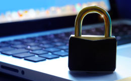 padlock mac laptop