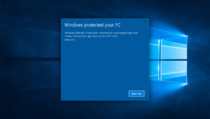 windows protected your pc