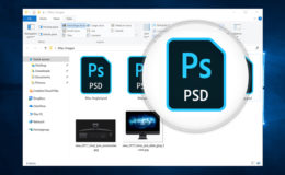 file explorer psd preview icon