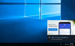 windows 10 cortana notifications