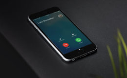 iphone incoming call