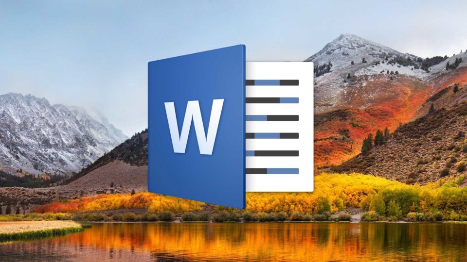 microsoft word for mac