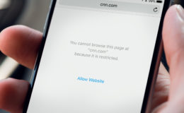 block website iphone