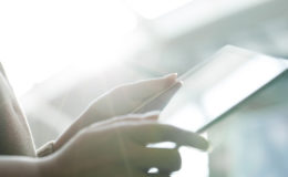 tablet bright light