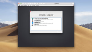 vmware fusion recovery mode mac