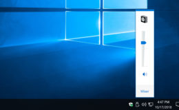 old volume slider windows 10